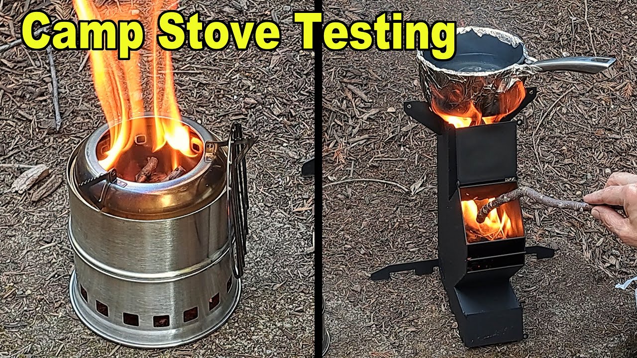 Camp Stove Testing (3 stoves)