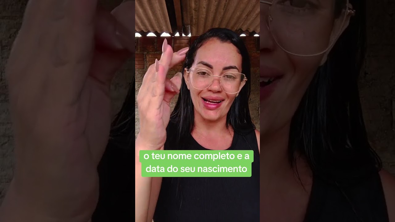 Uma mulher pegou outro nome completo com a data de nascimento
