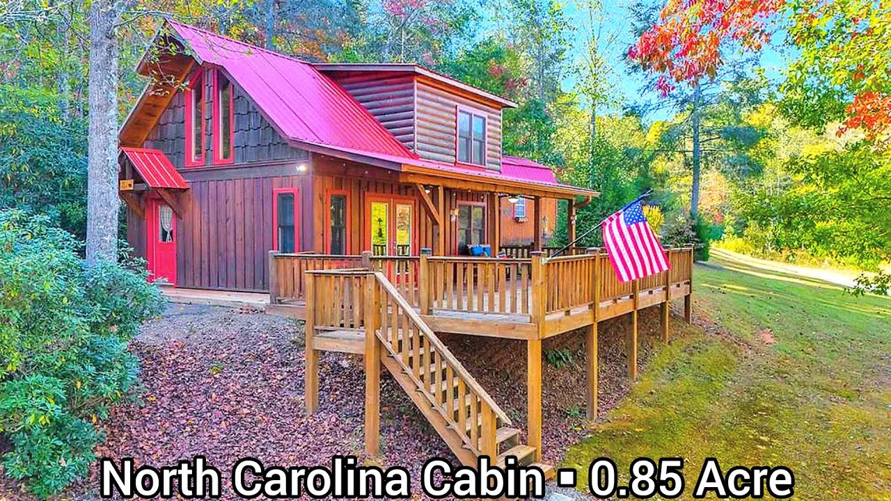 North Carolina Cabins For Sale | $279k | Wooded Land | North Carolina Real Estate For Sale