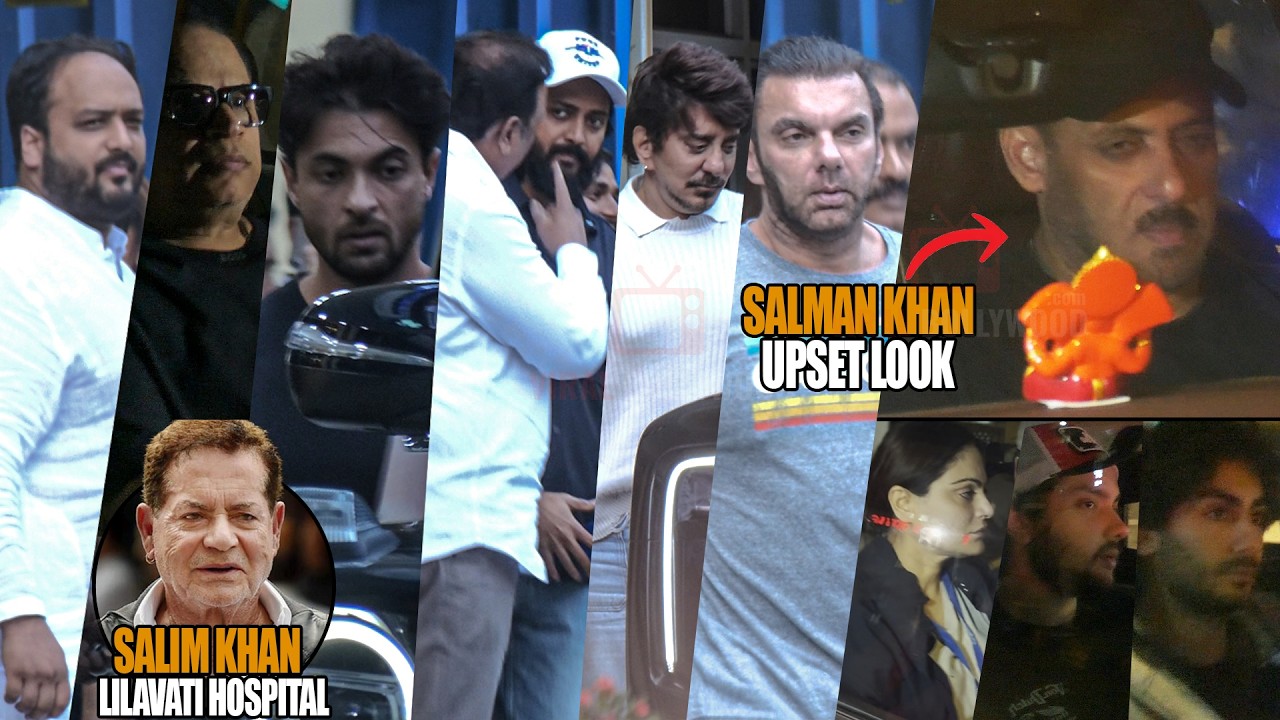 Salman Khan’s Father Salim Khan Hospital in Mumbai Lilavati Hospital | Day 02 | Salman Khan Family