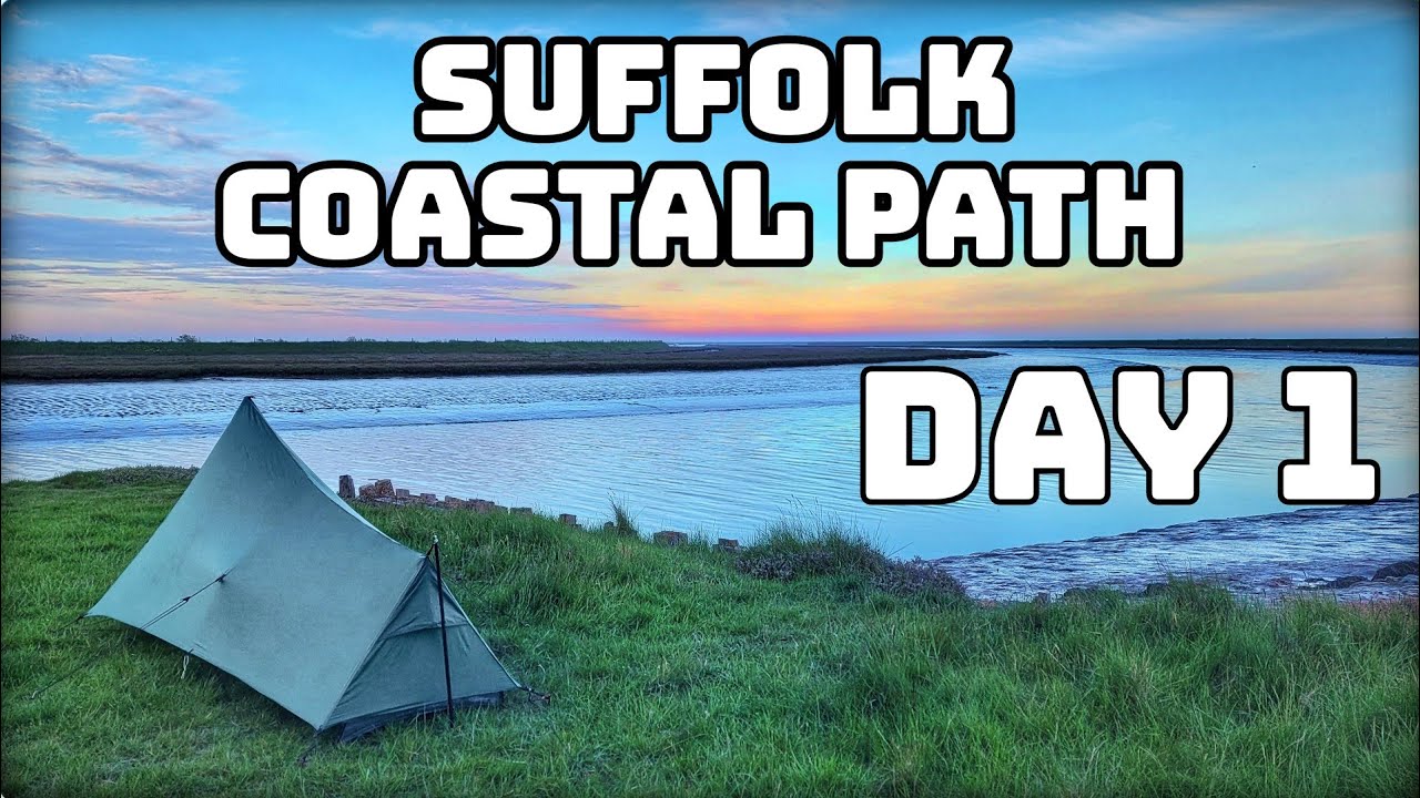 Suffolk Coastal Path. Felixstowe to Lowestoft - Day 1