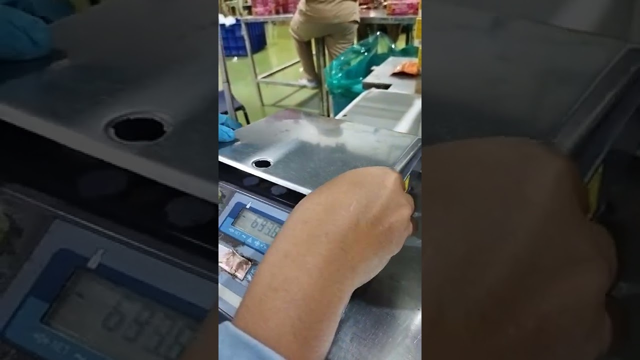adjustment timbangan DIGI DS-425 dengan batu timbang 5kg