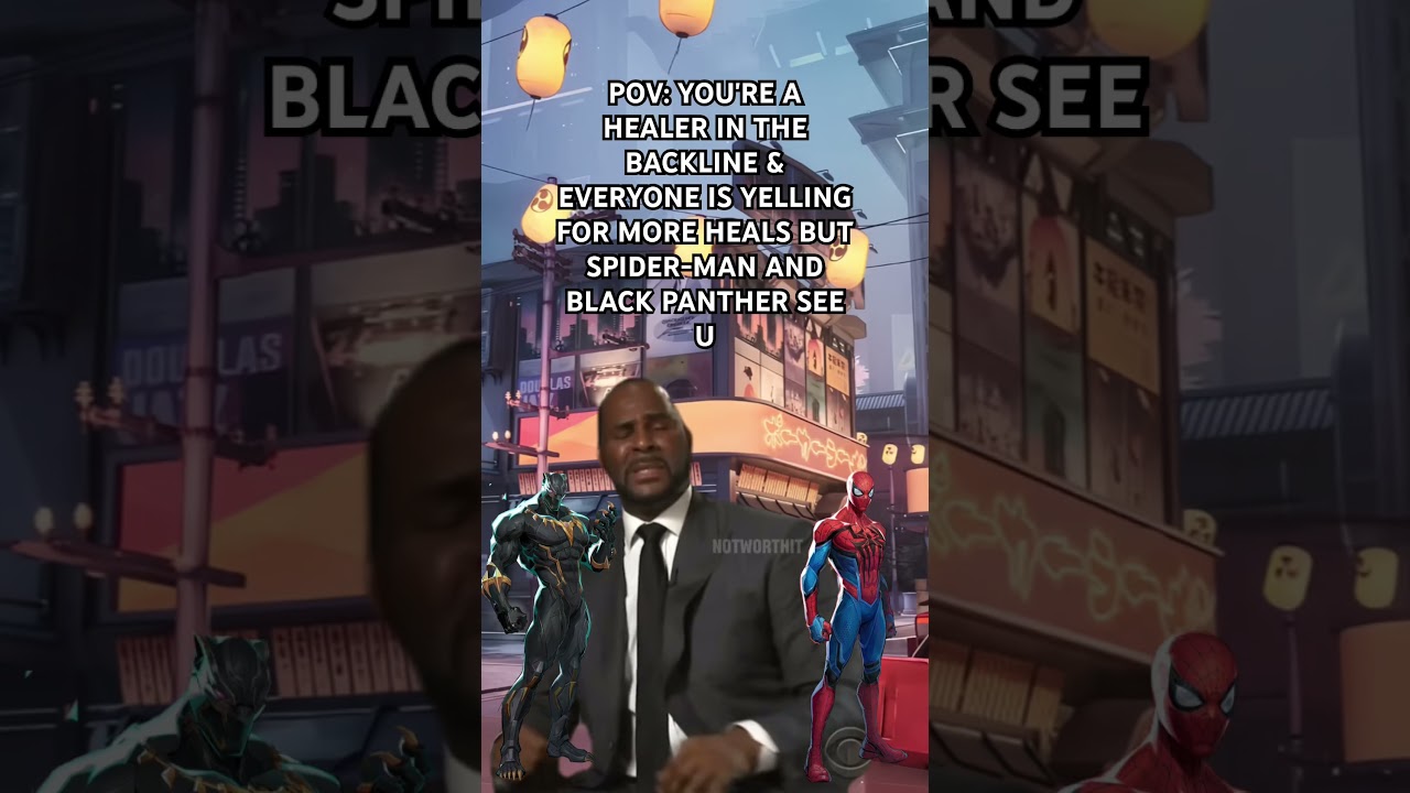 Healers Don&rsquo;t Get Enough Credit #marvelrivals #gaming #marvelrivalsmeme