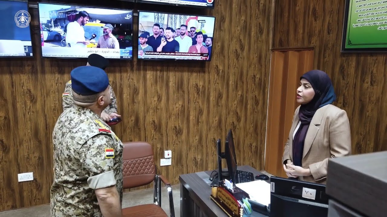 أمين السر العام يزور مقر مديرية الإعلام ويشيد بجهودها في إبراز نشاطات الوزارة