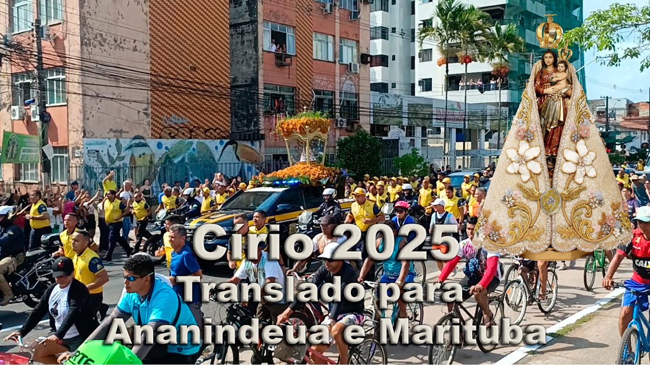 Translado para Ananindeua e Marituba da Imagem Peregrina de Nossa Senhora de Nazaré, Círio 2025