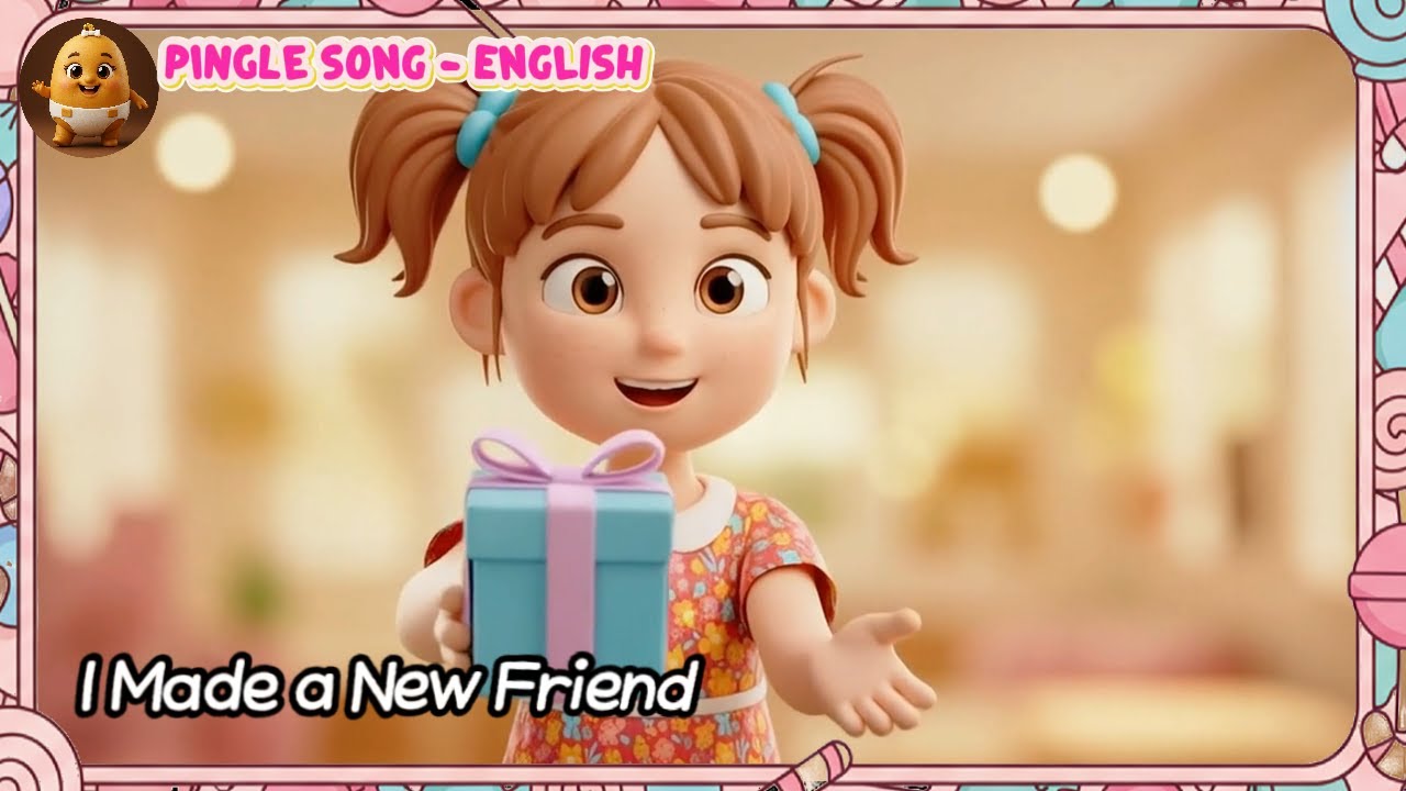 Social Skills Song: I Made a New Friend | Greet, Ask Names & Share (Ages 3–6)