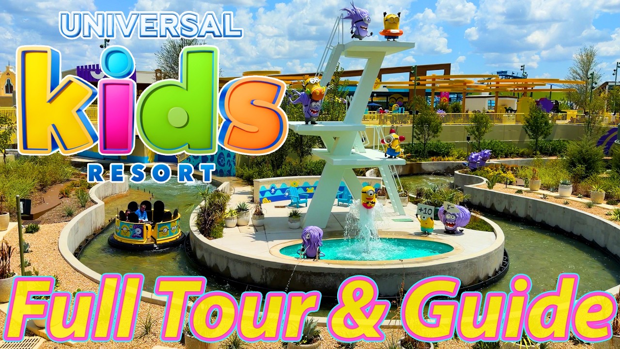 Universal Kids Resort (Texas) | Full Tour & Guide | August 2026