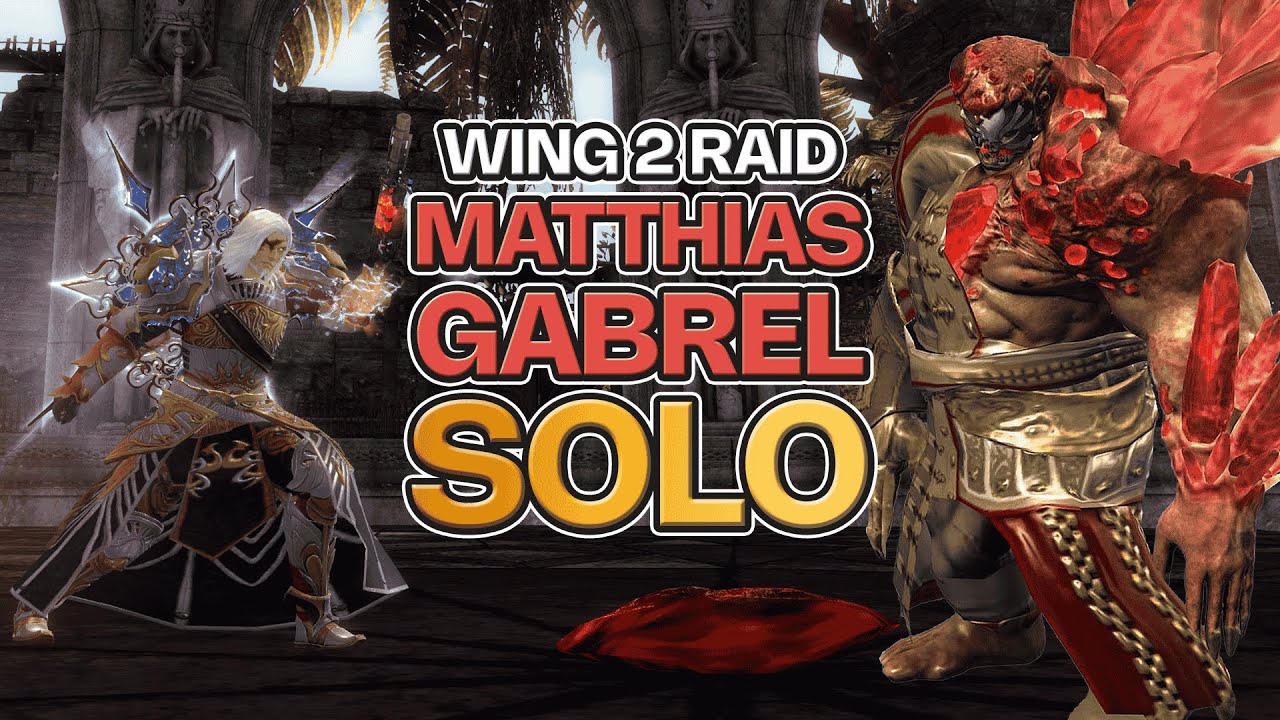 Guild Wars 2: SOLO Matthias Gabrel Wing 2 (Raid Boss)