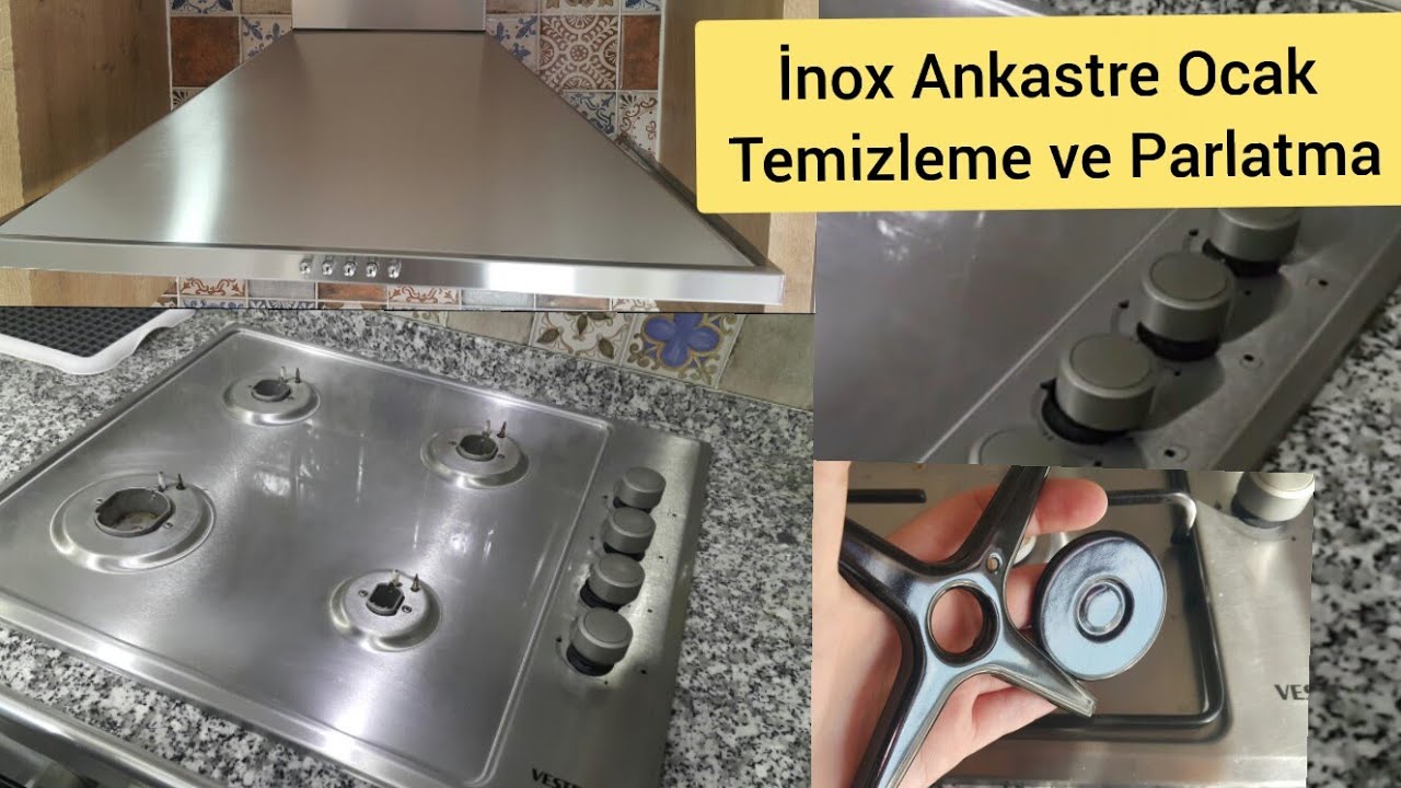 Как очистить плиту Inox. Полировка встроенной плиты и вытяжки / Почему бытовая техника Inox стоит до