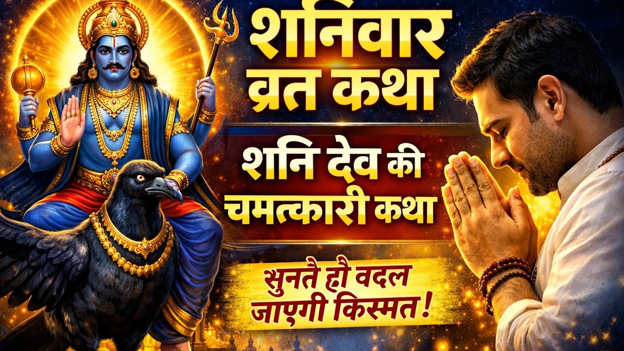 शनिवार व्रत कथा | Shani Dev Ki Chamatkari Katha | Shani Dev Vrat Katha | Shanivar Special