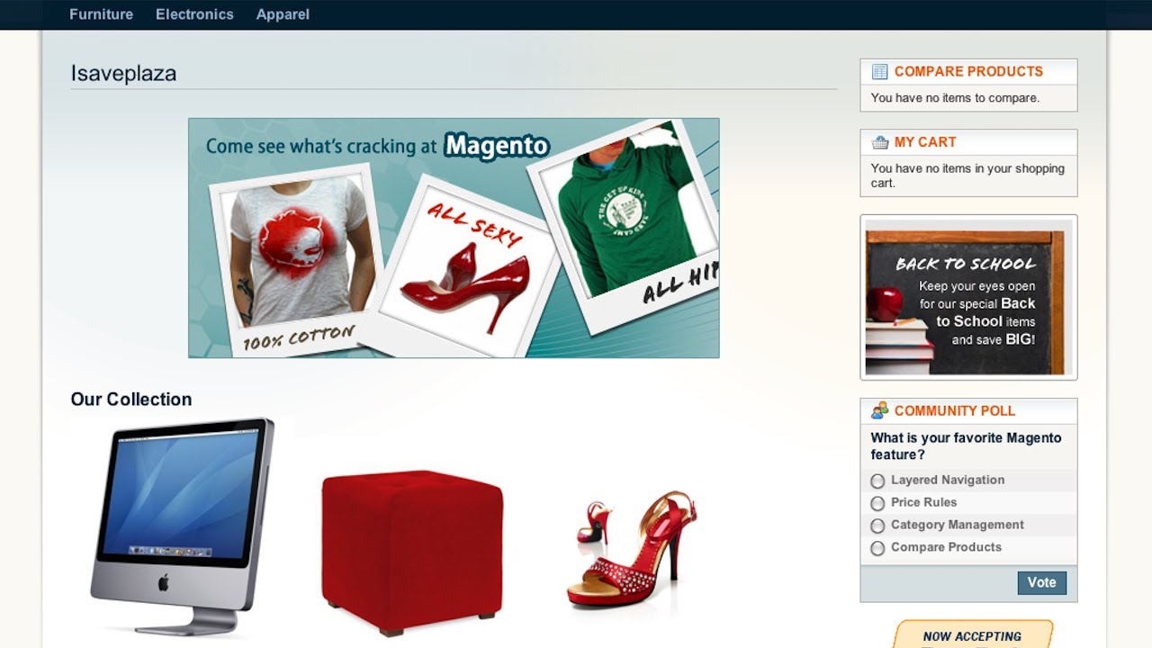 Adding Products to Your Magento Homepage