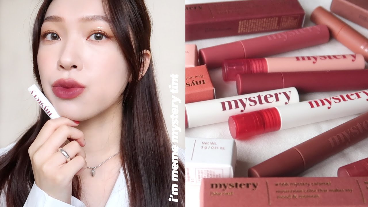 秋冬烘焙果豆新色報到🥜I’M MEME 我愛心機好感乾燥&水霧唇萃 Mystery Blur/Satin Tint | heyitsmindy
