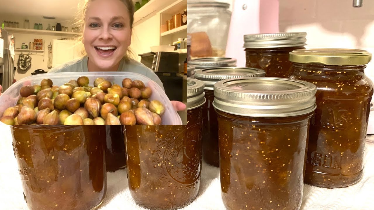 How To Make Fig Preserves! Using My Presto Digital Canner!