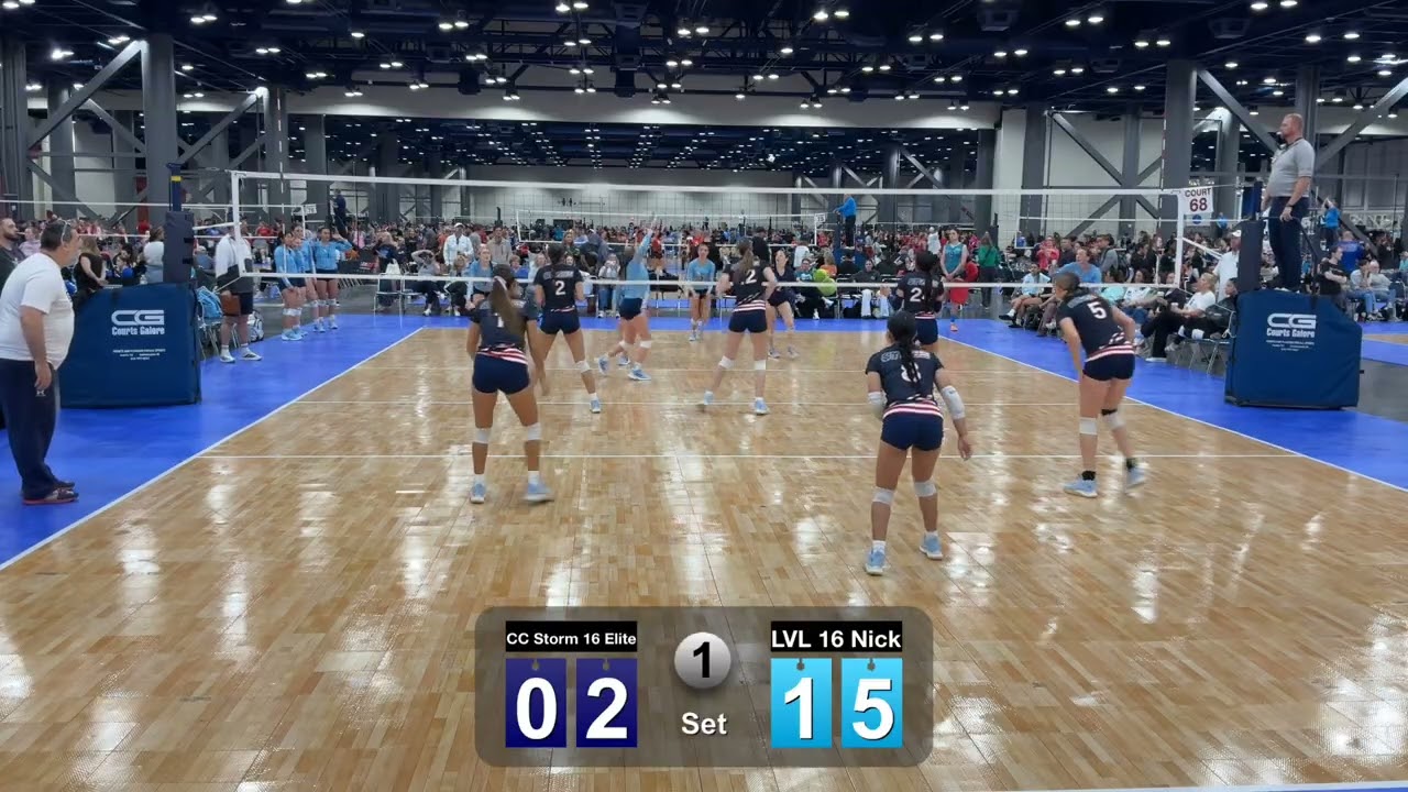 CC Storm 16 Elite vs LVL 16 NICK 3.7.26 set 1 of 2