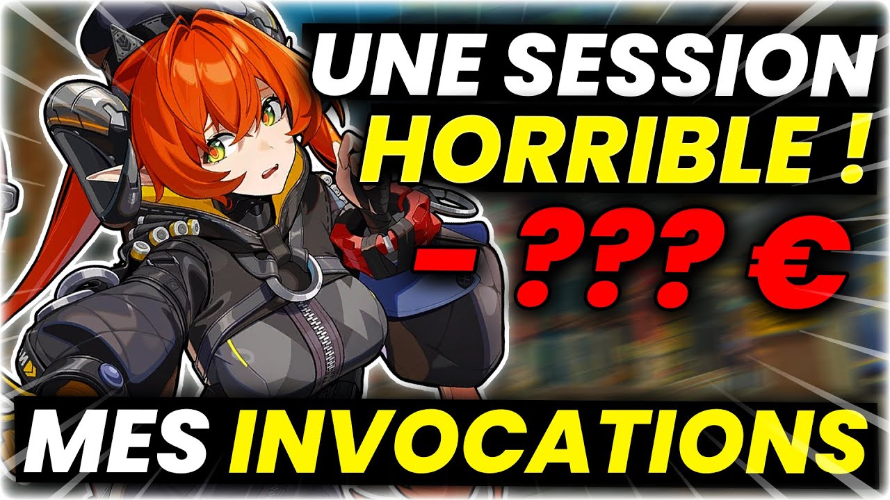 J'AI FAIT MES PIRES INVOCATIONS SUR ZENLESS ZONE ZERO ! Invocations ORPHIE