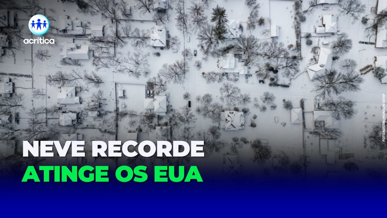 NEVASCA HISTÓRICA PARALISA REGIÕES INTEIRAS DOS ESTADOS UNIDOS
