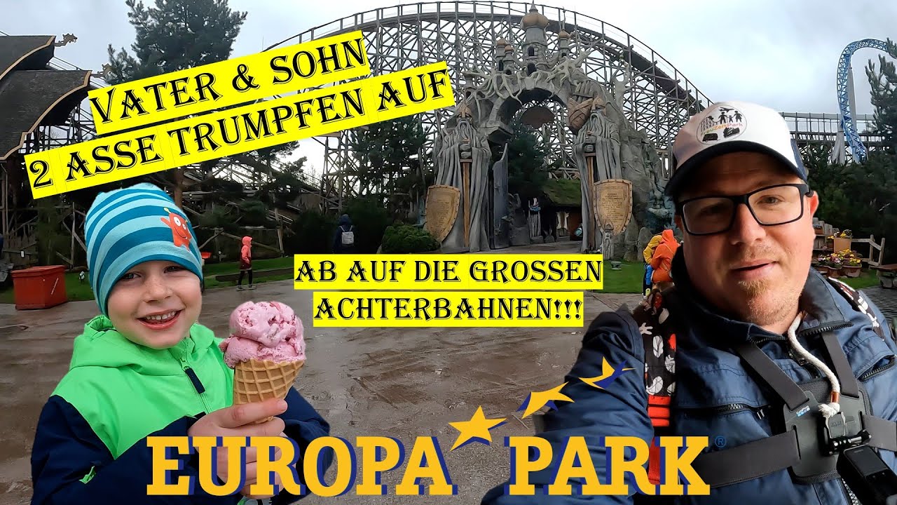 Vater & Sohn – 2 Asse trumpfen auf! 🥳 Europa-Park (4K) 03-2023 | VLOG #030 |