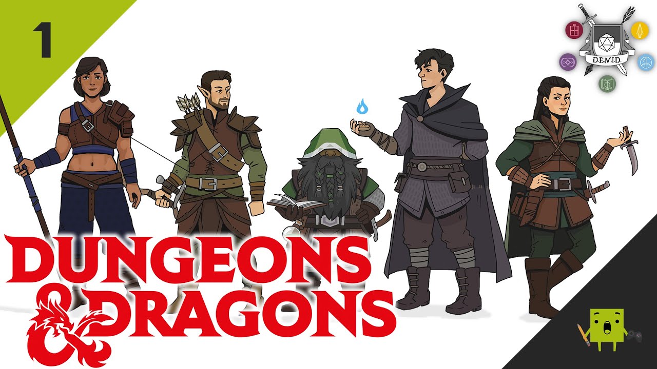 Pen and Paper: D.E.M.I.D. ⚔️ Das Abenteuer beginnt ⚔️ [1] Dungeons and Dragons Deutsch