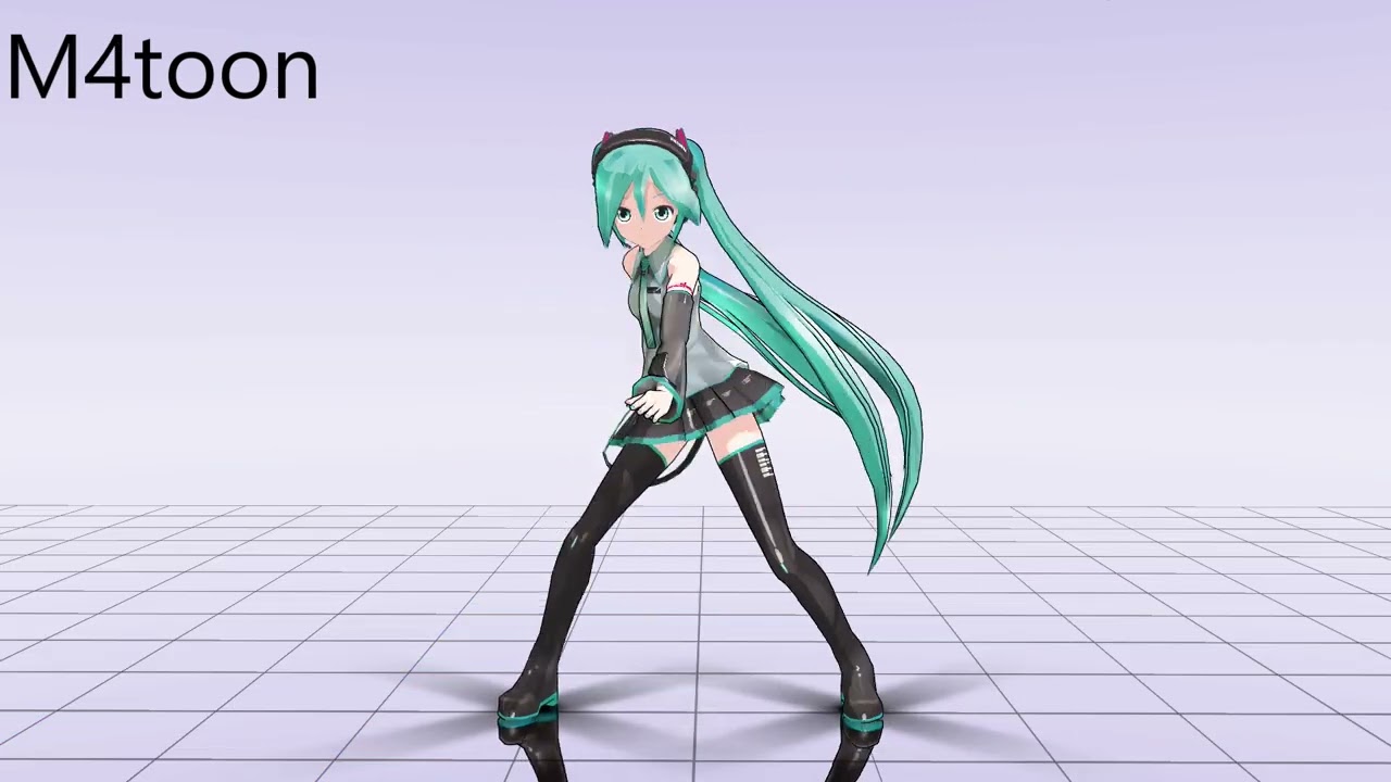 [MMD] toon shader comparison