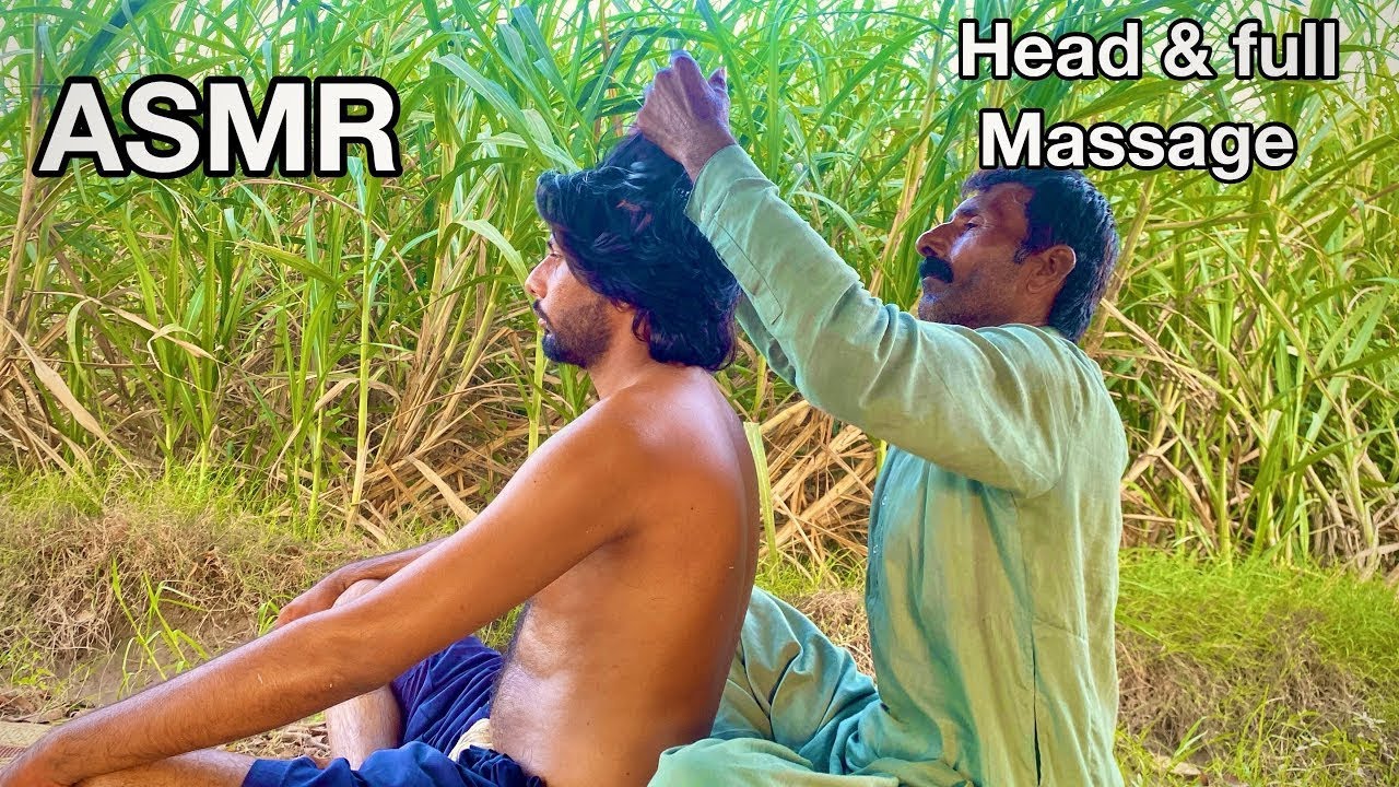ASMR full body massage