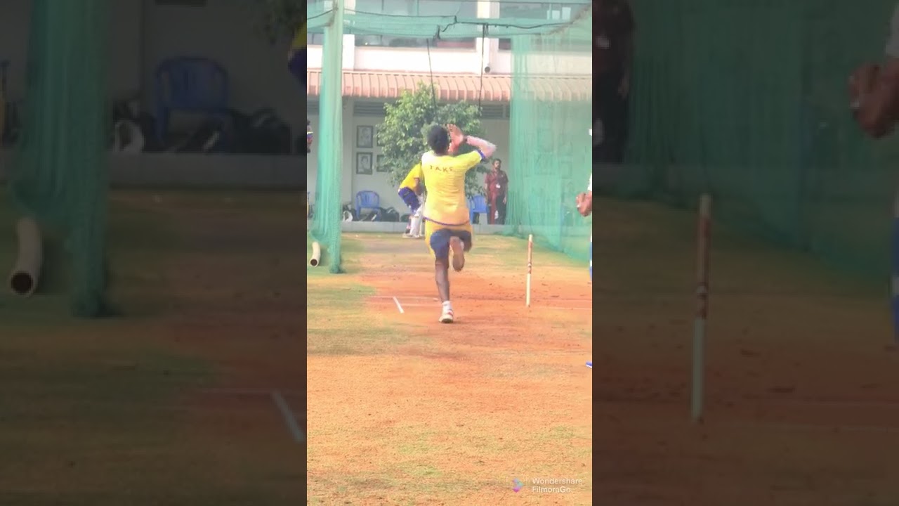 Stumps broken 💔🔥TNPL player.. 