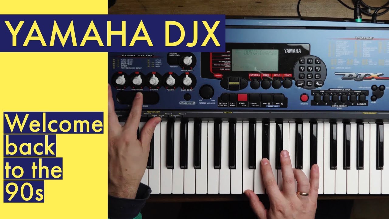 Yamaha DJX — синтезатор моей подростковой мечты?!