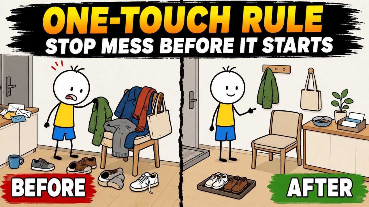The Japanese One Touch Rule That Stops Mess Before It Starts