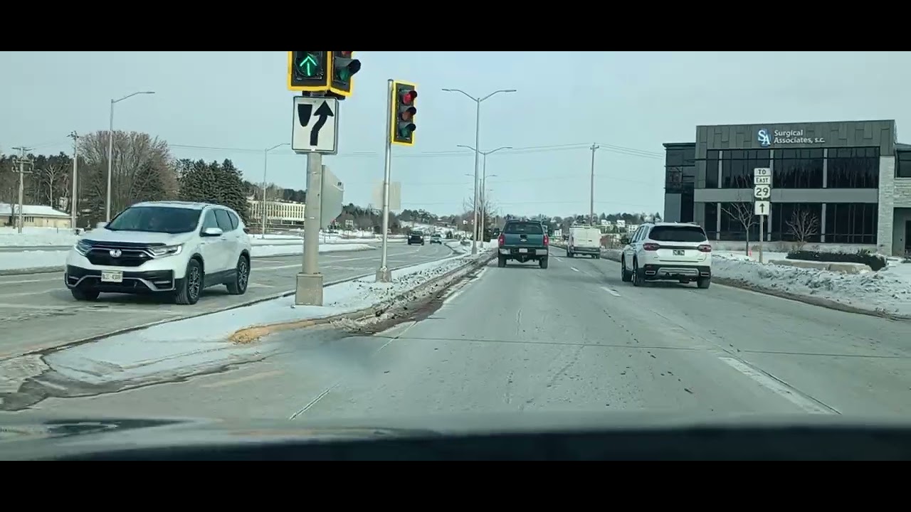 Taxi drive Kwiktrip to bridge street in the 2010 Chevrolet Equinox Lt 