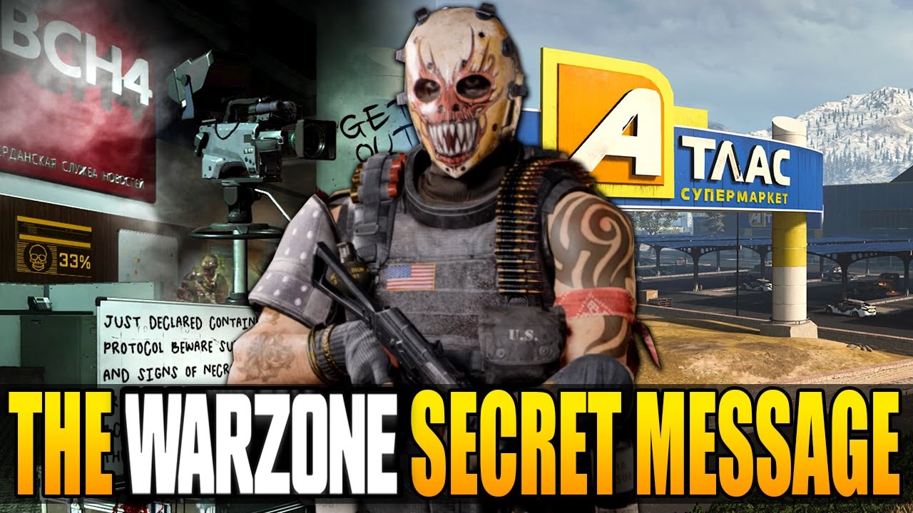 Call of Duty Warzone: A Secret Message Found In Verdansk&hellip;