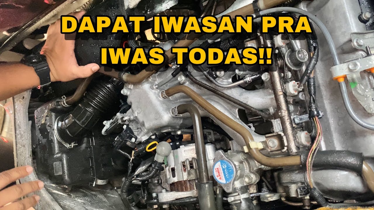 PAANO LINISAN ANG ENGINE NG SURPLUS MINI VAN?