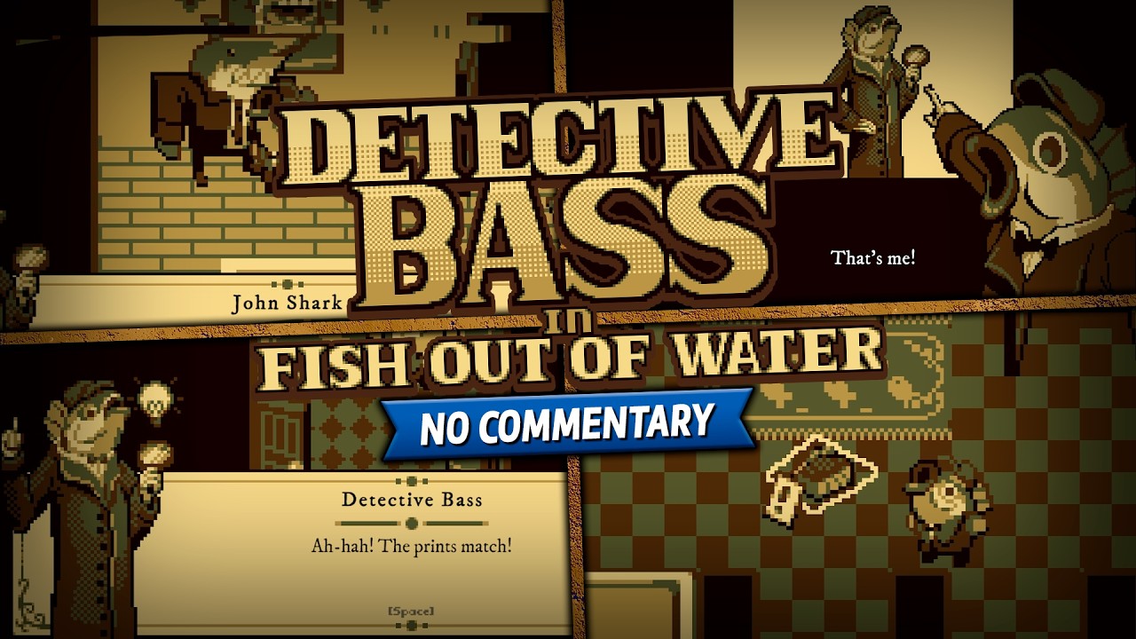 Detective Bass in Fish out of Water | Complete Walkthrough, No Commentary