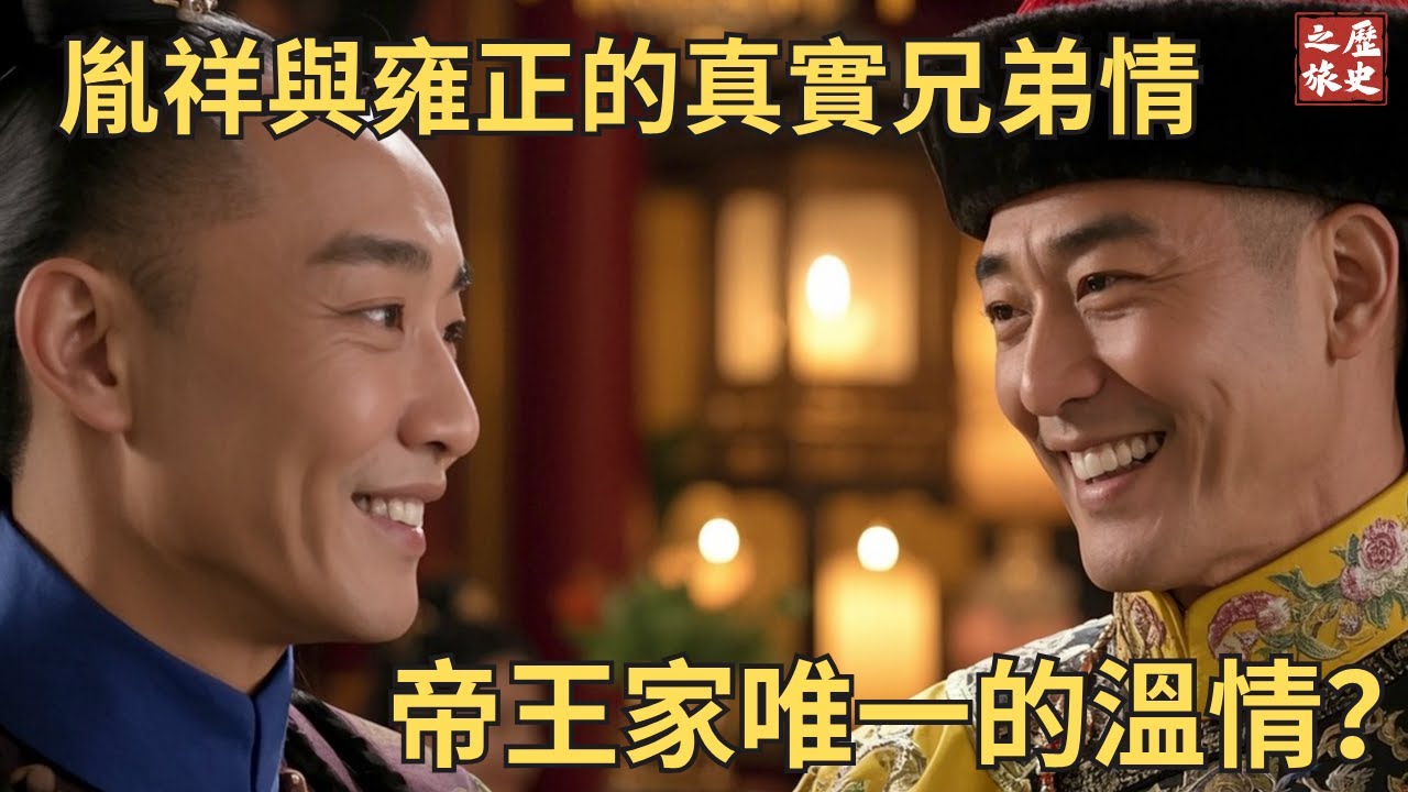 《胤祥與雍正的真實兄弟情，帝王家唯一的溫情？》#中國歷史
