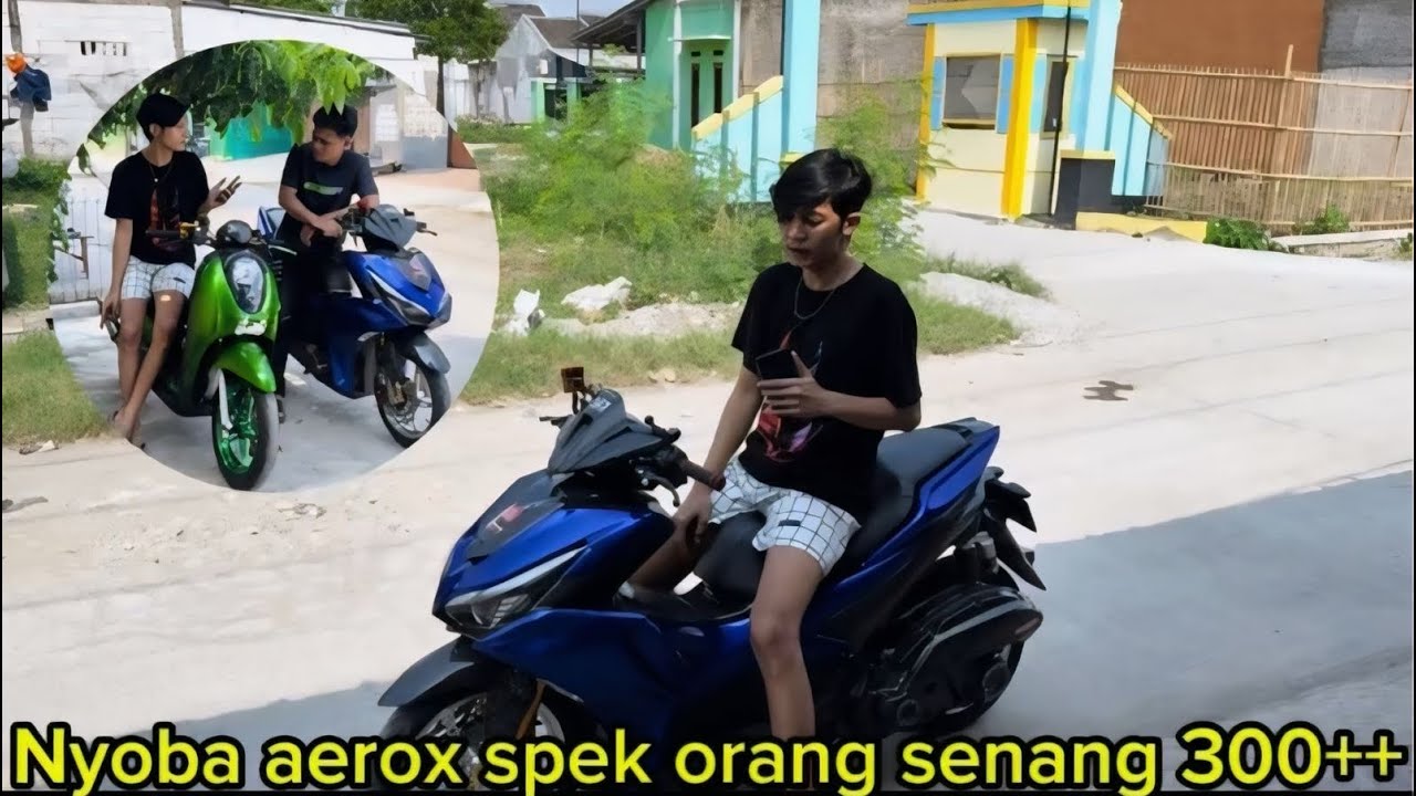 NYOBA SENSASI BAWA AEROX PAROPONAULI 🥵