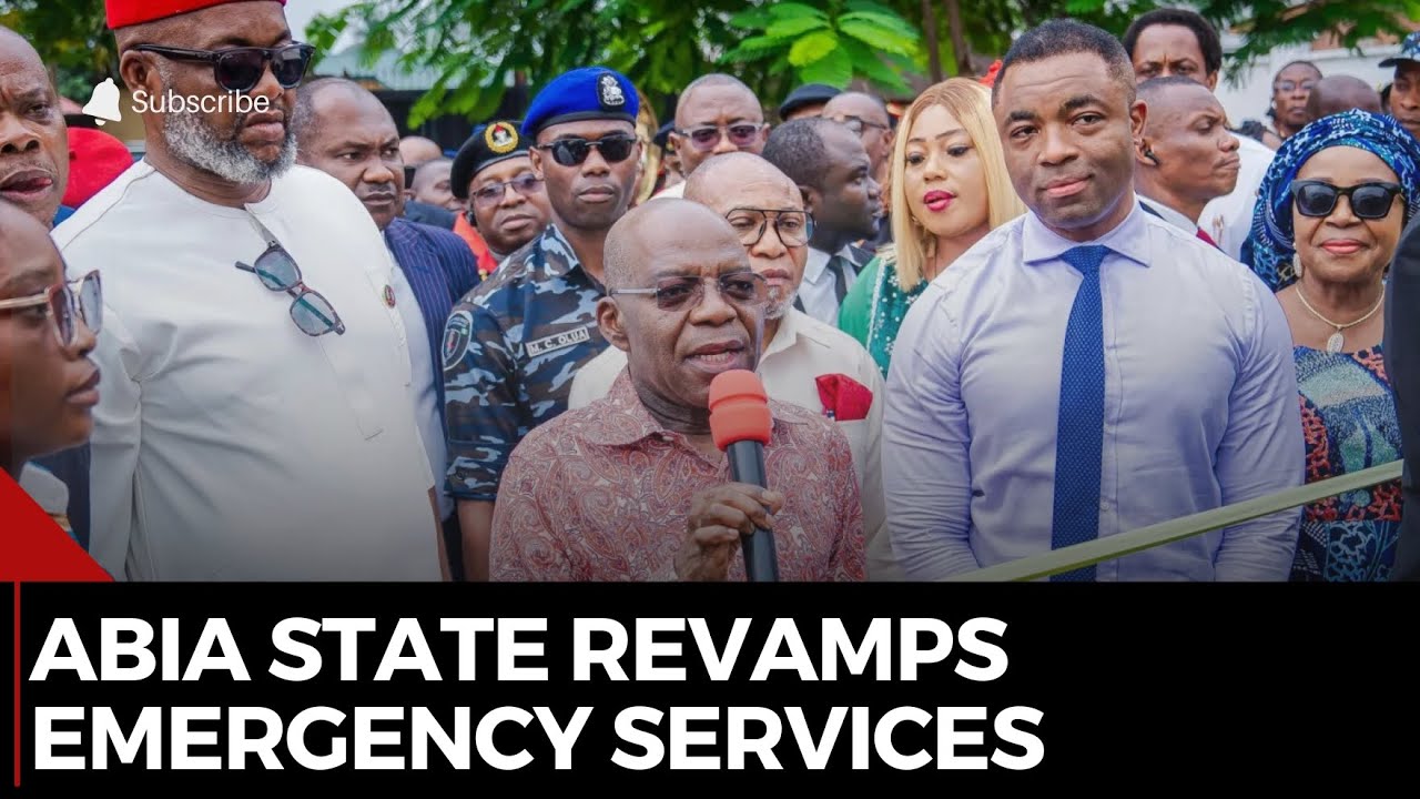 Disaster Management: Abia State Boosts Emergency Services with New Ambulances and Infrastructure