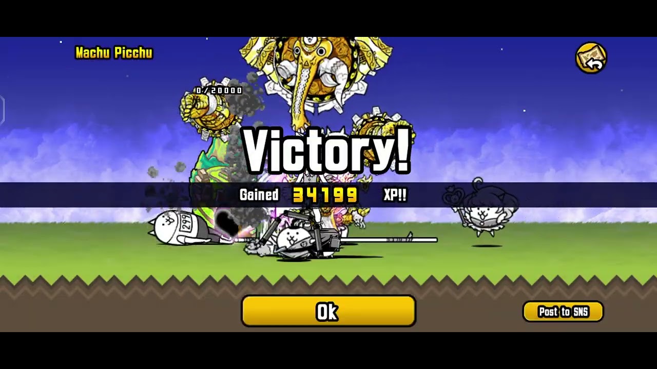 Nothing much, still looking for treasures around za warudo | The Battle Cats by Ponos