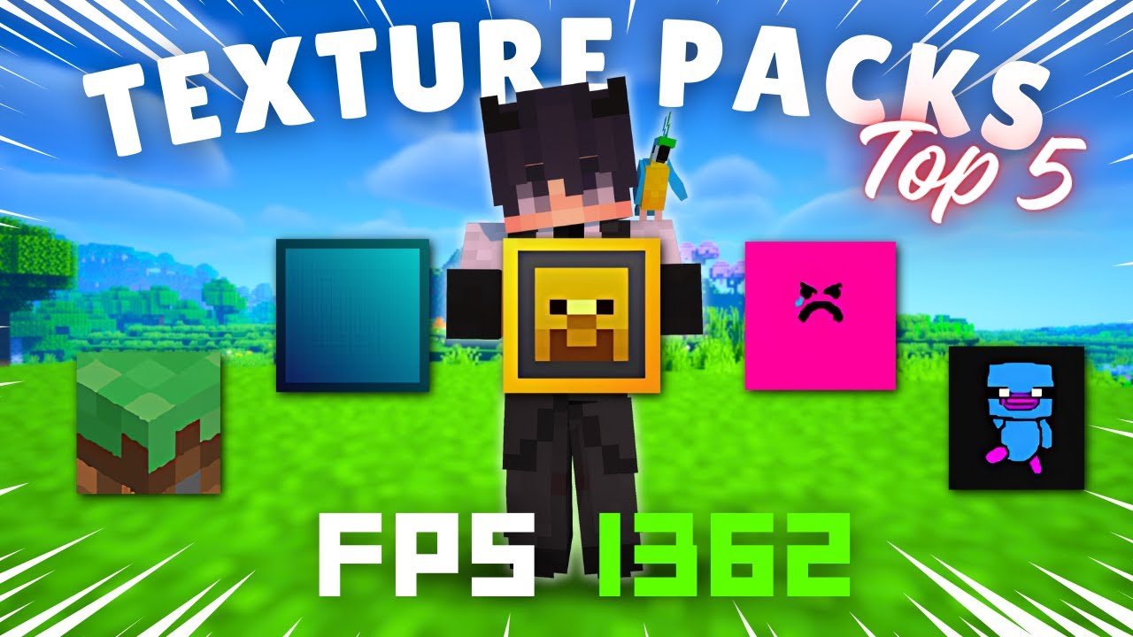 😱 Minecraft FPS GOD MODE: Top 5 Texture Packs for INSTANT 300+ FPS ( 2025 )