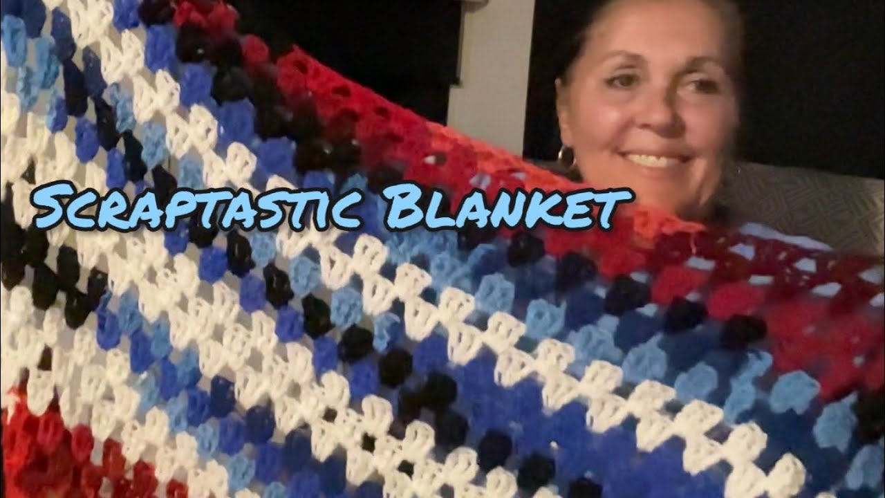 17.03.2026 Прогресс в плетении пледа из обрезков + Один насыщенный день и ушиб Джорджи 🧶🐶💔”