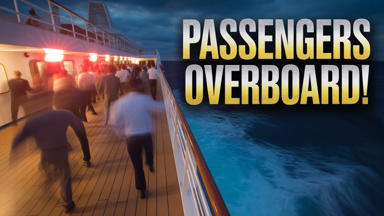 Cruise Ship Chaos in Sicily Passengers Overboard!