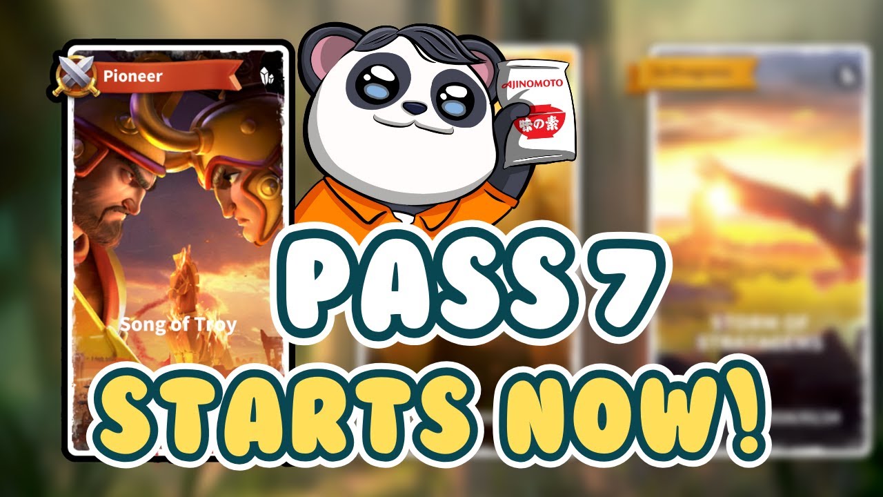 【 Pass 7 Opening! 】PS. I am not a whale / Rise of Kingdoms