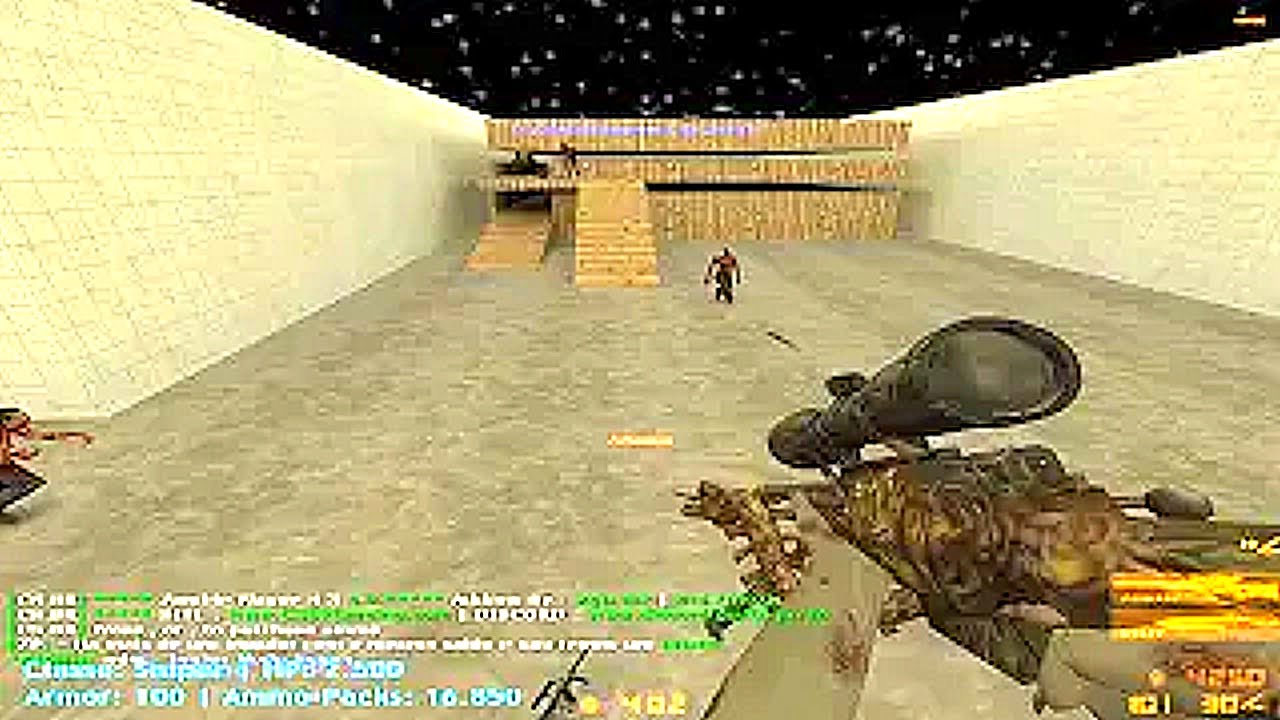 Sniper Mode & AK-47 Golden | CSBRGaming - CS 1.6 Zombie Plague Mod