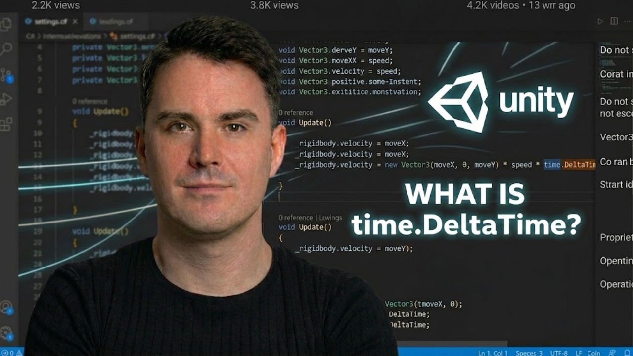 Time.deltaTime EXPLAINED | Practical Unity Tutorials