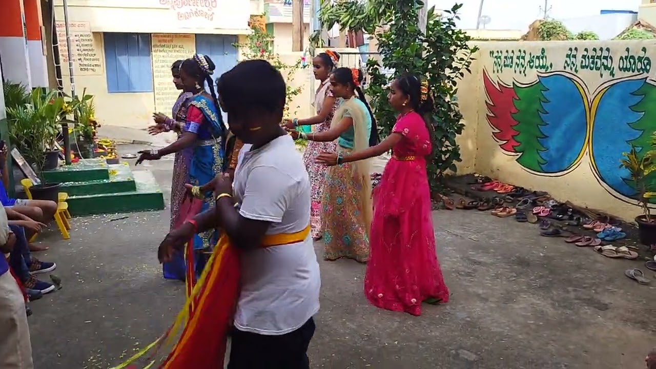 School dance ghps kuvempunagar 