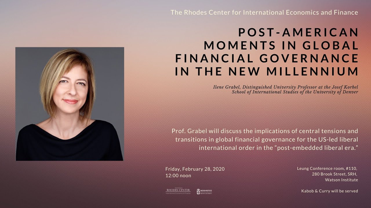 Post-American Moments in Global Financial Governance in the New Millennium