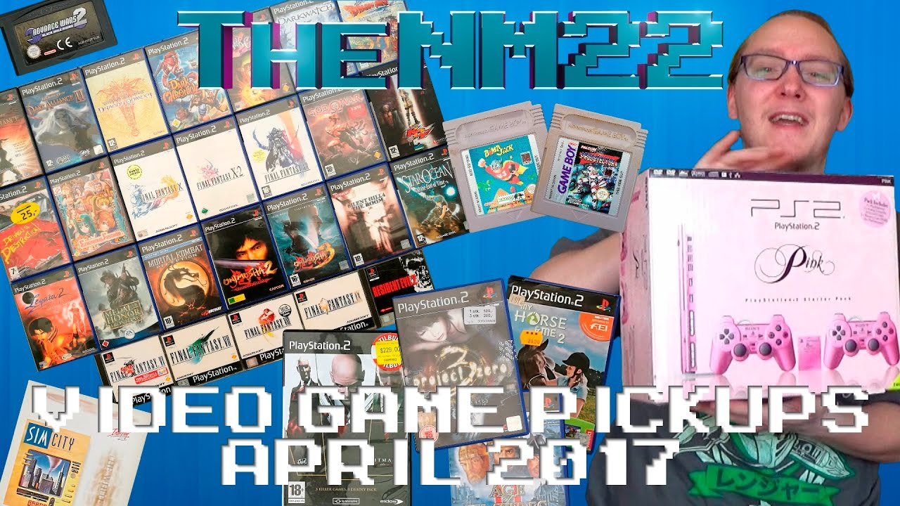 Video Game Pickups - Why are there soooo many PS2 games?! (April 2017) - TheNM22