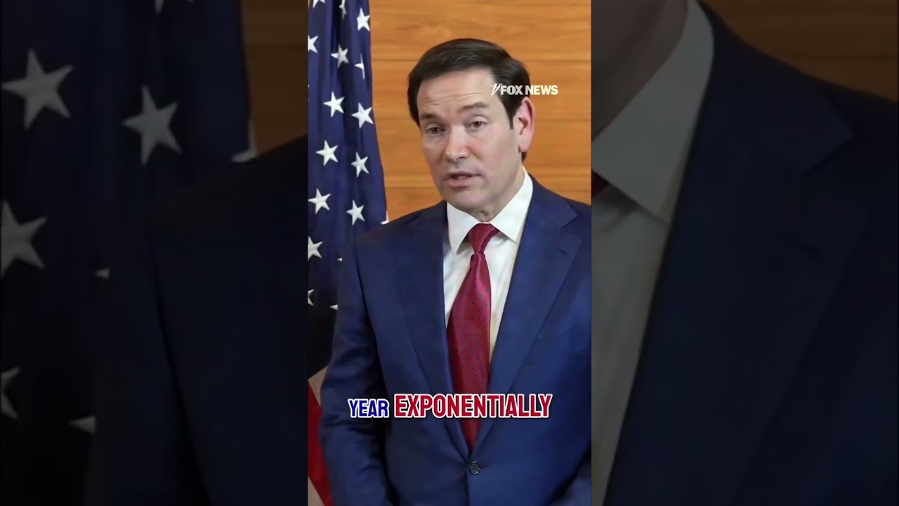 Rubio issues BOLD warning on Iran's nuclear program: 'Unsustainable threat' #shorts #Iran #us