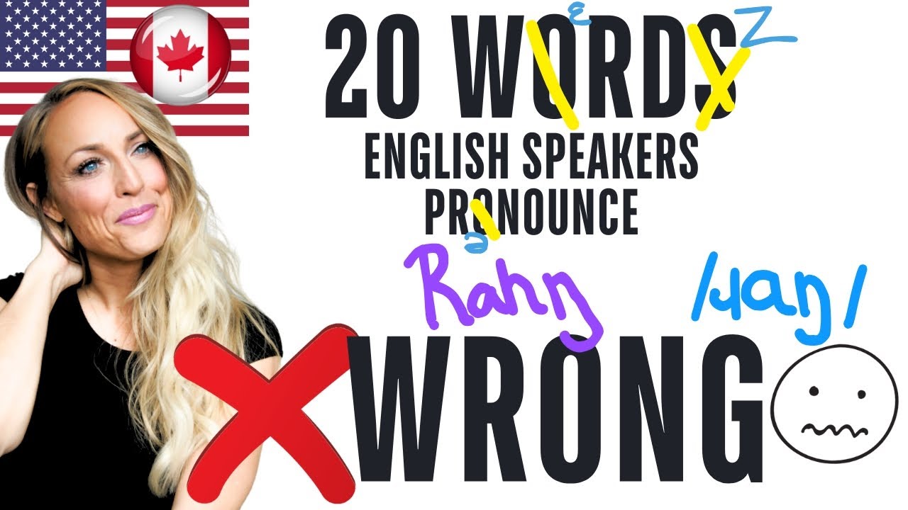 Изучайте английский | Исправьте самые часто неправильно произносимые слова