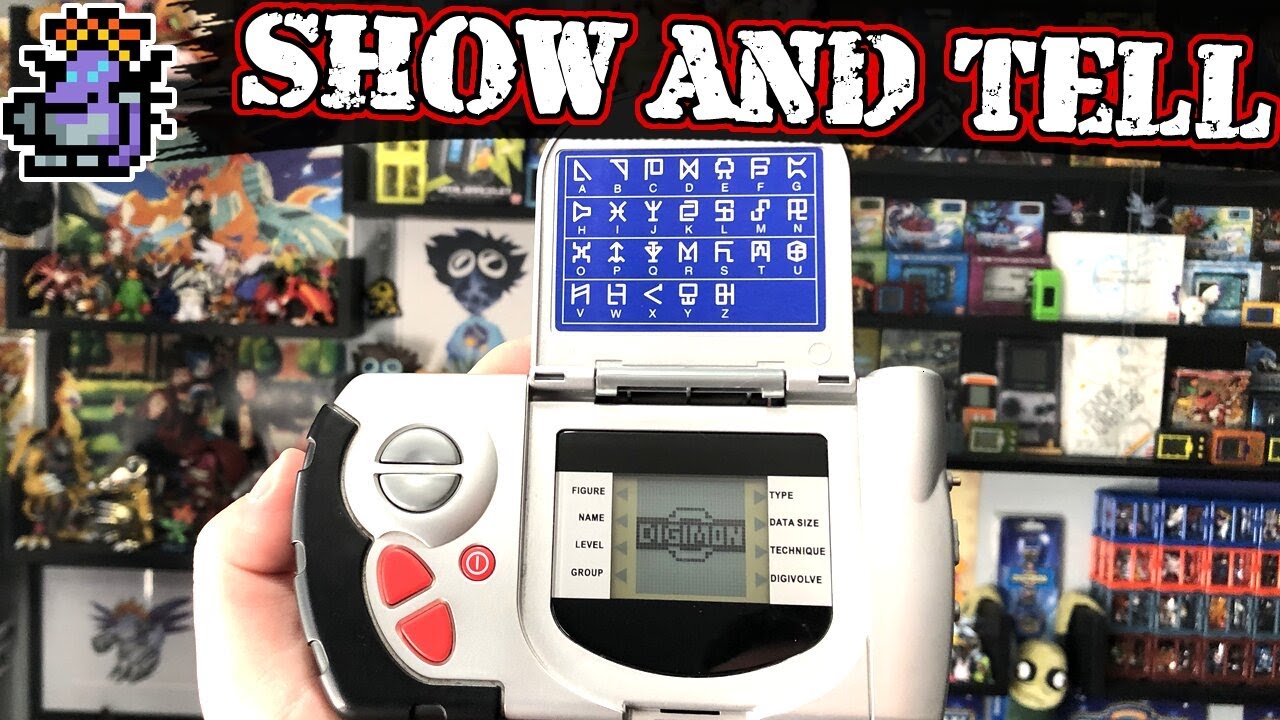 Digimon D-Terminal! - SHOW AND TELL! #Digimon