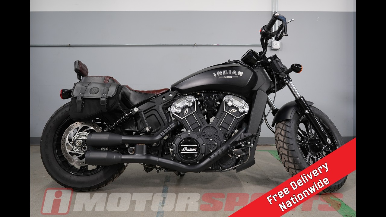 2018 Indian Motorcycle® Scout® Bobber ABS Thunder Black Smoke