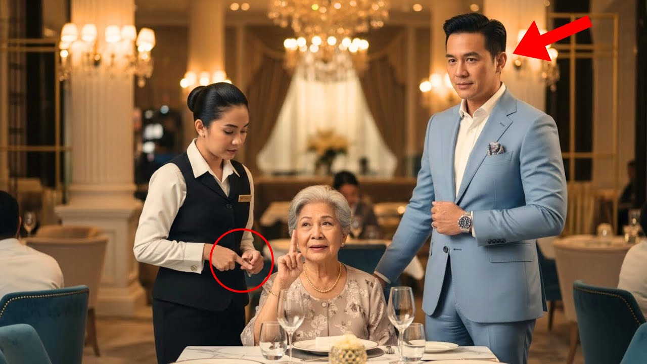 Waitress Gumamit ng Sign Language para sa Bingi na Ina ng Milyonaryo — Nagulat ang Lahat