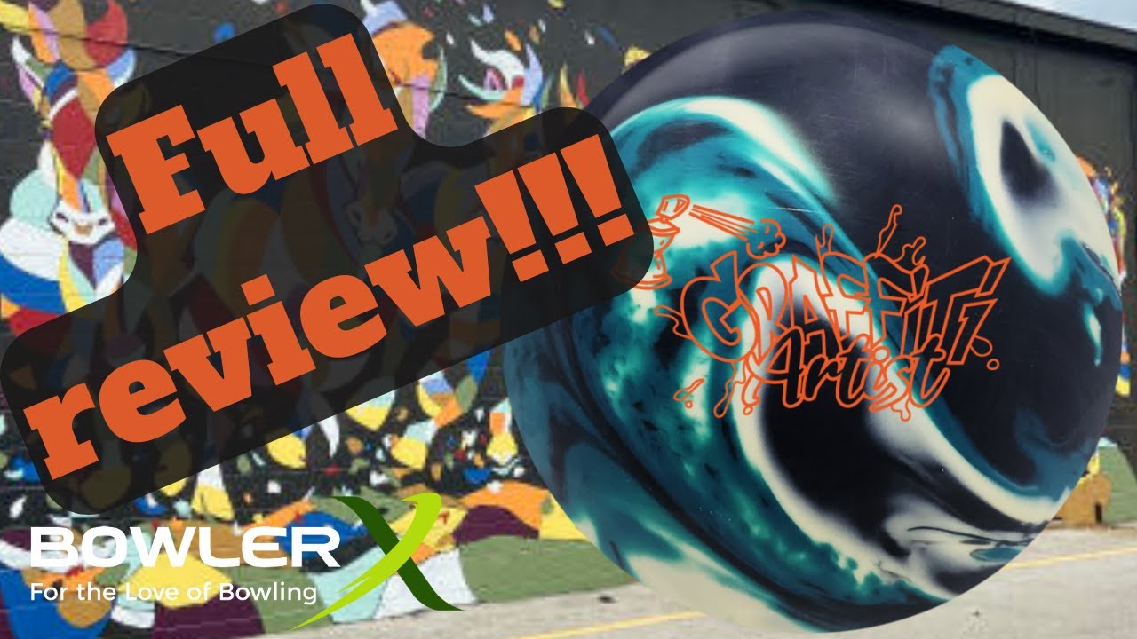 SWAG Graffiti Artist Bowling Ball | BowlerX Full Review with JR Raymond